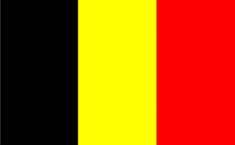 Nationalflag Belgien 200cm