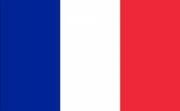 Nationalflag Frankrig 250cm