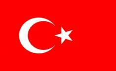 Nationalflag Tyrkiet 150cm